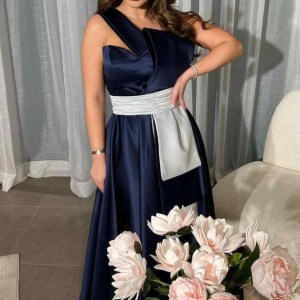 فستان نسائي سهره لون كحلي