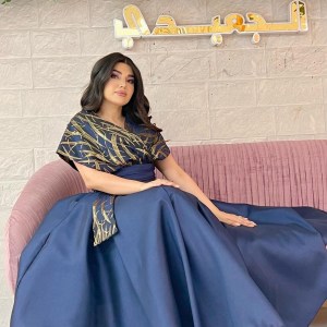 فستان نسائي سهره لون كحلي